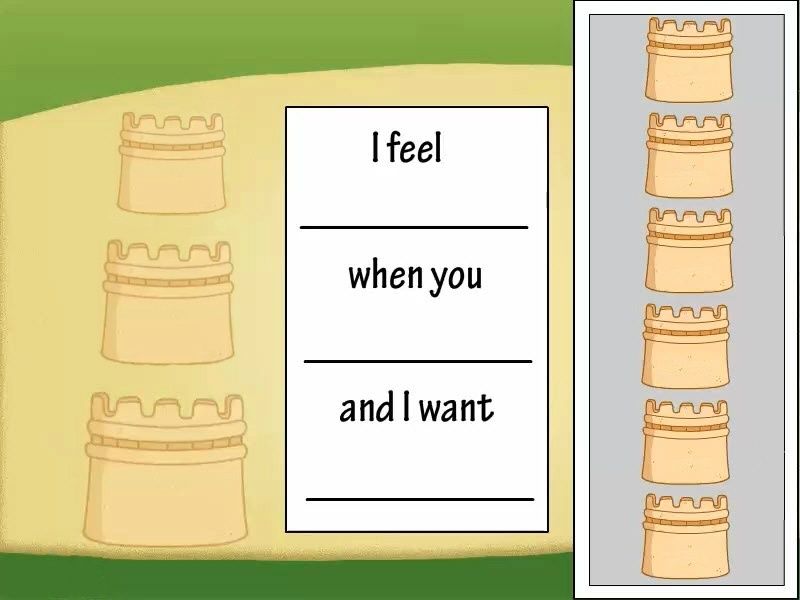 I Feel Statements Worksheet