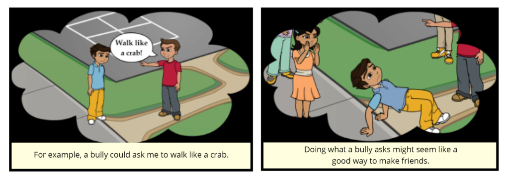 SIM walk like a crab strip