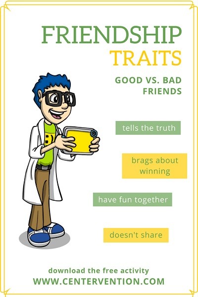 what makes a good friend activity