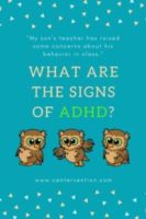 what are the warning signs of adhd