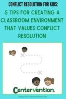 conflict resolution for kids