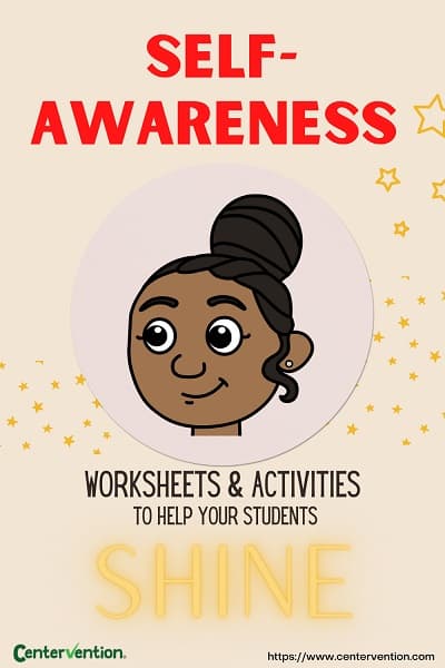 Self Awareness Worksheets Pin