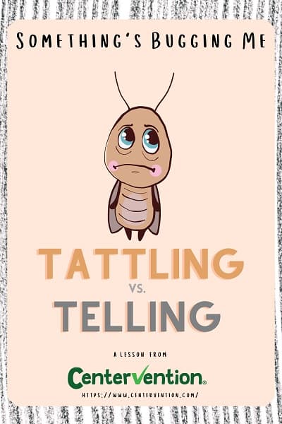 Tattling vs. Telling Lesson